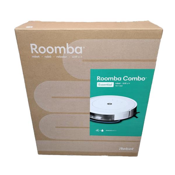 【美品】ルンバ コンボ Essential ホワイトY011260 ルンバ アイロボット コンボ Essential robot ロボット掃除機
