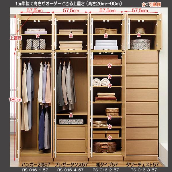 話題の行列のセミオーダー壁面収納 棚タイプ ライフ ワードローブシリーズ 棚タイプrs016 2 86幅86cm 入荷中の