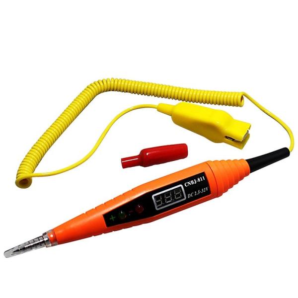 電池いらずで簡単便利！黄色のワニ口クリップでマイナスを挟んでテスターの先端をあてるだけ！テスター先端に取り付けるワニ口クリップも付属！◆当店は実店舗と在庫を共有しています。注文のタイミングにより完売している場合があります。完売してしまった場...