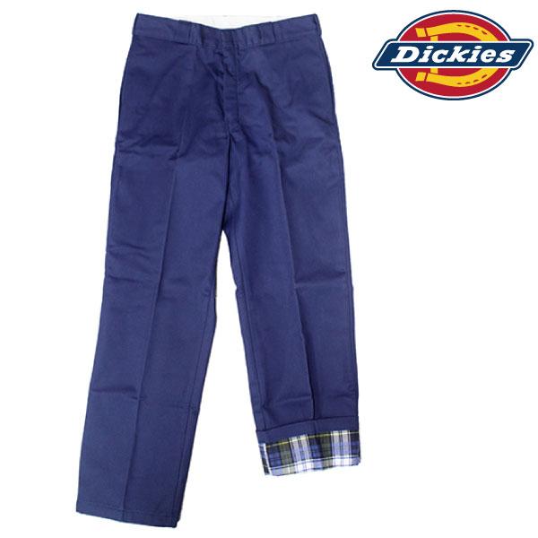 Dickies 2874 NV（ネイビー）ディッキーズ ワークパンツ　裏地フランネルタイプ　大きいサイズもあります！