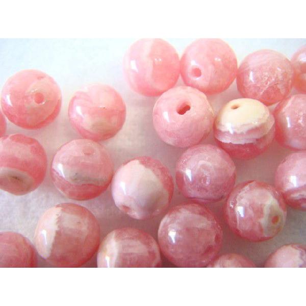 高品質インカローズ 5.5〜6ミリ玉 パワーストーン