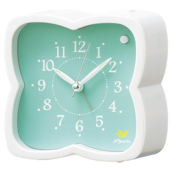 Seiko セイコー 目覚まし時計 ネイチャーサウンド ピクシス 置き時計 Nr446w スイープ 鳥の鳴き声 音量調節 おしゃれ