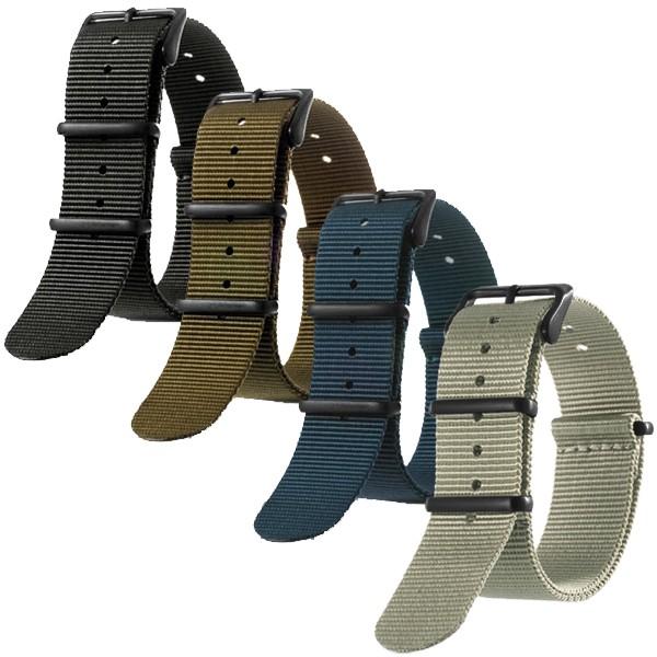 Nato ストラップ 時計 腕時計 ベルト バンド Empire Nato ブラック 黒 迷彩 ナイロン 18mm 20mm 22mm Nato Strap Nylon B Empire 通販 Yahoo ショッピング