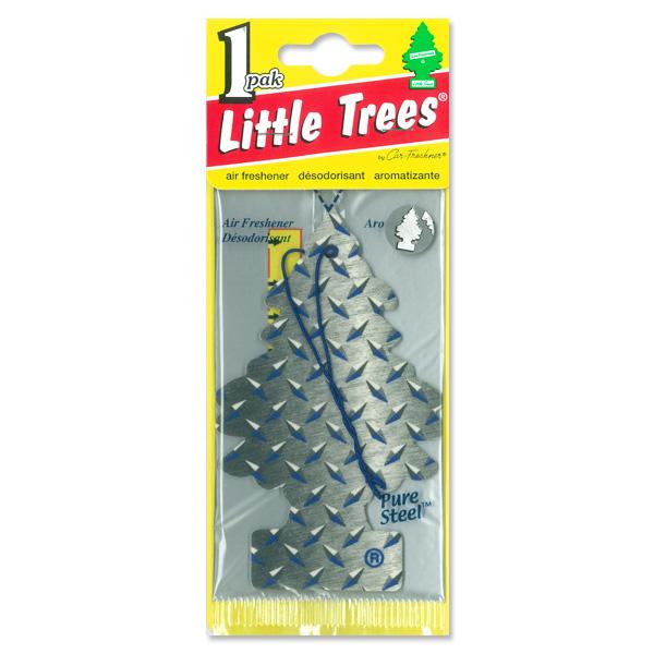リトルツリー Little Tree エアー フレッシュナー ピュア スティール [AF17152] 芳香剤
