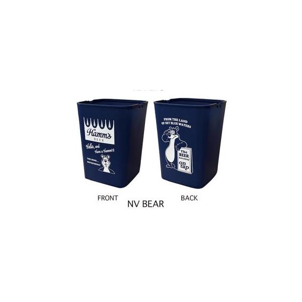 10リットル ダストボックス ネイビー BEAR ベアー ゴミ箱
