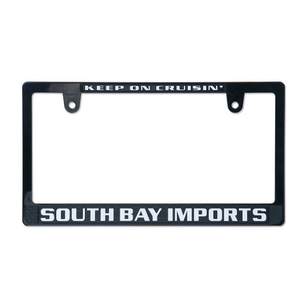 ムーンアイズ MOONEYES SOUTH BAY IMPORTS ライセンス プレート フレーム(ブラック) for JPN サイズ [DGKO048]
