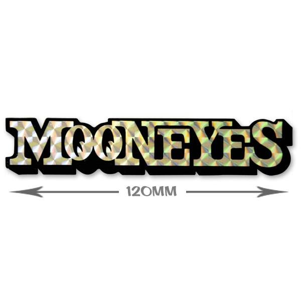 ムーンアイズ MOONEYES MOON プリズム ステッカー Sサイズ [DM166S]