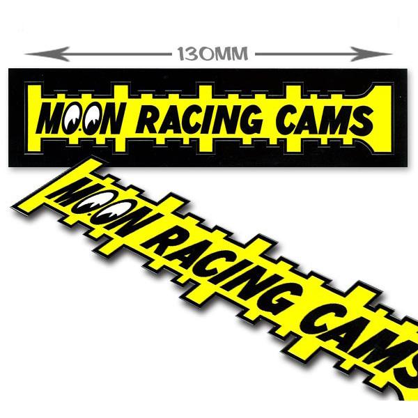 ムーンアイズ ムーン レーシング カム ステッカーMOON Racing Cams ステッカー [DM171YE] MOONEYES