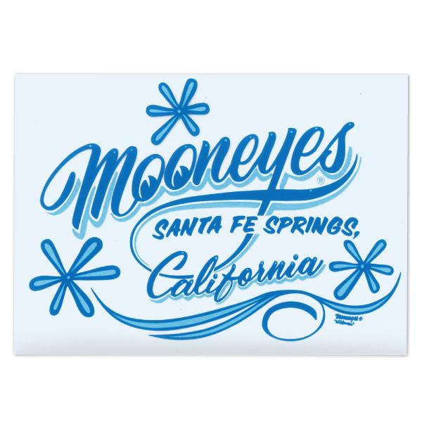 ムーンアイズ MOONEYES California Pinstripe Sticker ブルー [DM173BL]カリフォルニア ピンストライプ ステッカー