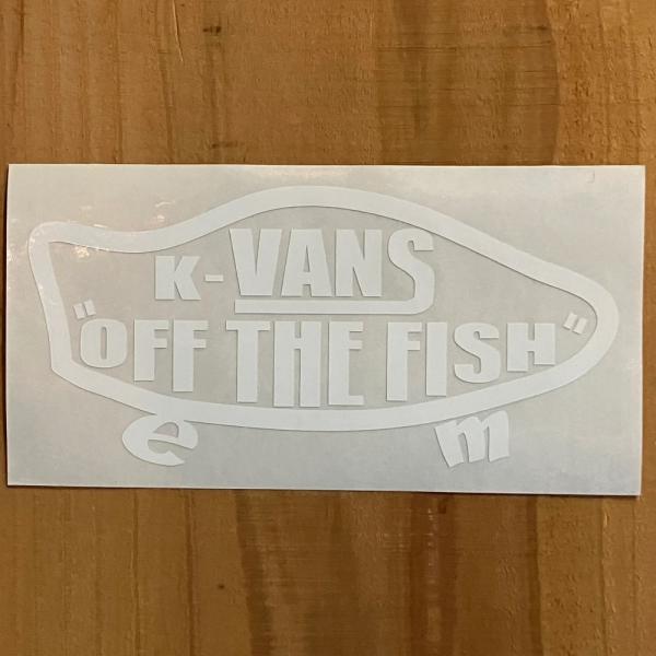 エンプティーズ K-VANS ステッカー ホワイト［ES-11］軽バン