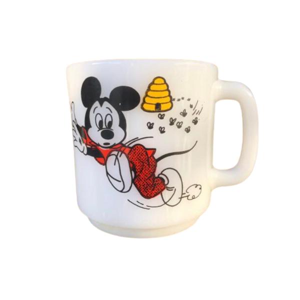 ヴィンテージ リビーグラス マグ ミッキーマウス LIBBEY GLASS MUG MICKY MOUSE［L-01］