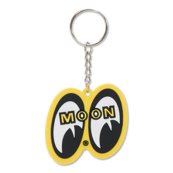 ムーンアイズ MOONEYES MOON イエロー アイシェイプ キーリング [MKR026]