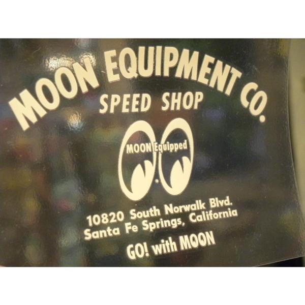 ムーンアイズ MOONEYES MOON EQUIPMENT SPEED SHOP デカール [MQD021] 抜き 文字 タイプ
