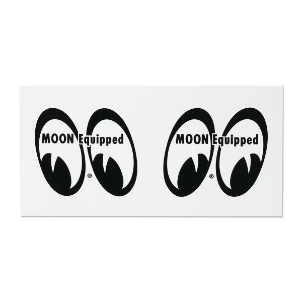 MOON Equipped 2 EYES ステッカー(9cm) [MQD044] ムーンアイズ MOONEYES