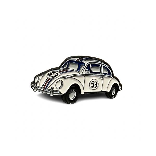 フォルクスワーゲン ビートル ハービー 53 ピンバッジ ピンズ バッジ エナメルピン［PIN-06］