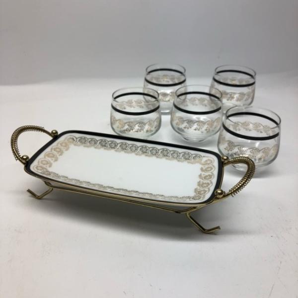 昭和 レトロ Sone China ティー セット ［RET-04］ ソネチャイナ 曽根チャイナ 茶器セット 冷茶 アフタヌーンティー