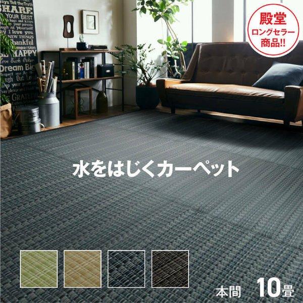 イケヒコ カーペット 洗える 和室 洋室 おしゃれ 撥水 アウトドア 