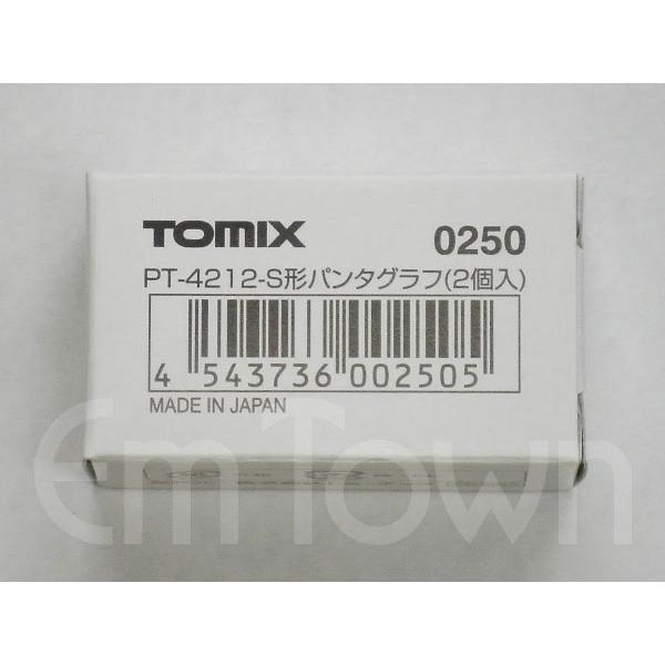 TOMIX〈0250〉PT-4212-S形パンタグラフ(2個入)