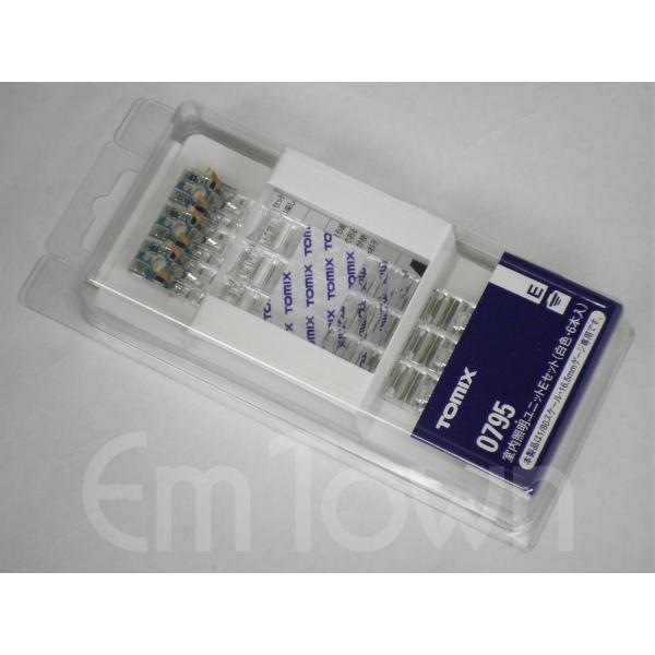 TOMIX 室内灯0794 17本　0795 4本 トミックス TOMIX 0795 室内照明ユニットEセット(白色LED・6本入)《1