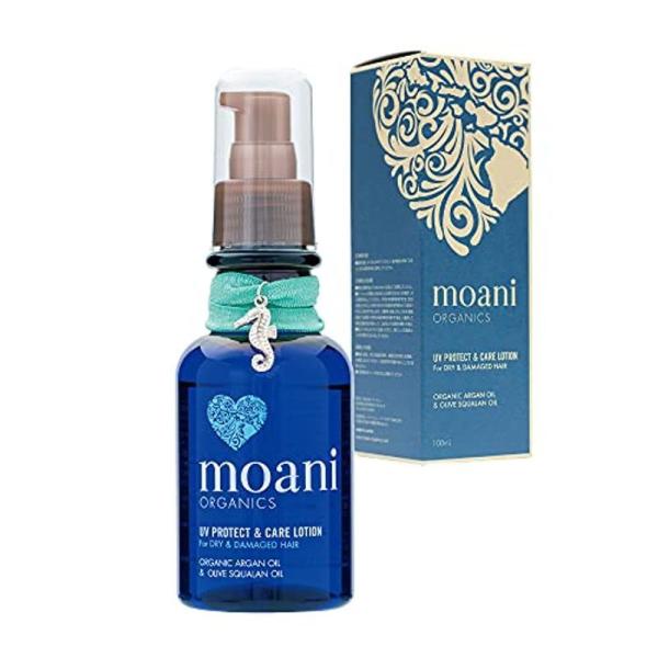 moani organics(モアニ・オーガニクス) UV PROTECT & CARE LOTION 髪用アウトバストリートメント 100
