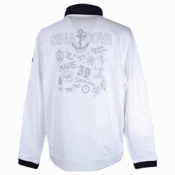 シナコバ　メンズ　L ゴルフ　ジャンパー　SINA COVA アウター　白 シナコバ メンズ L ゴルフ ジャンパー SINA COVA アウター 白