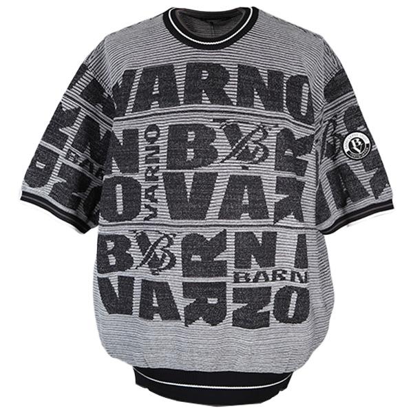 専用品 バーニヴァーノ 薄手 サマーセーターと半袖新品 BARNI VARNO ・バーニヴァーノ (LL) 30%OFF 半袖 セーター24