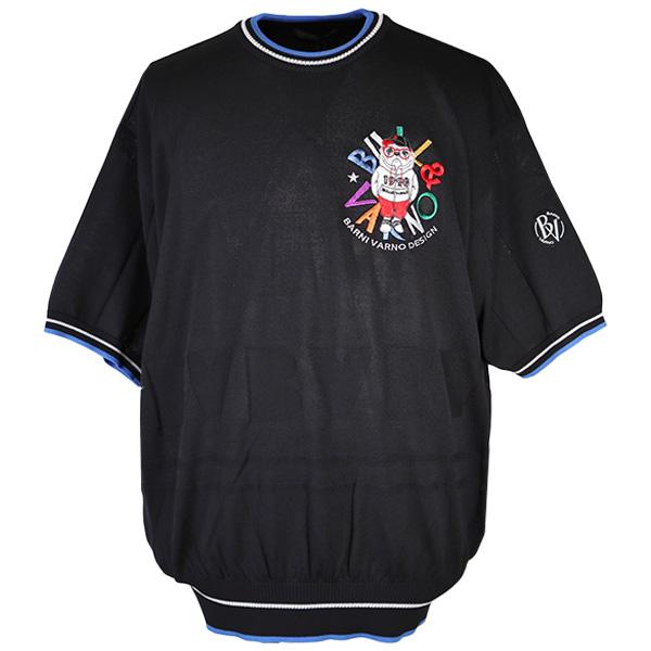 BARNI VARNO バーニヴァーノ半袖ニット BARNI VARNO（バーニヴァーノ） (LL) 30%OFF 半袖 セーター24新作 春