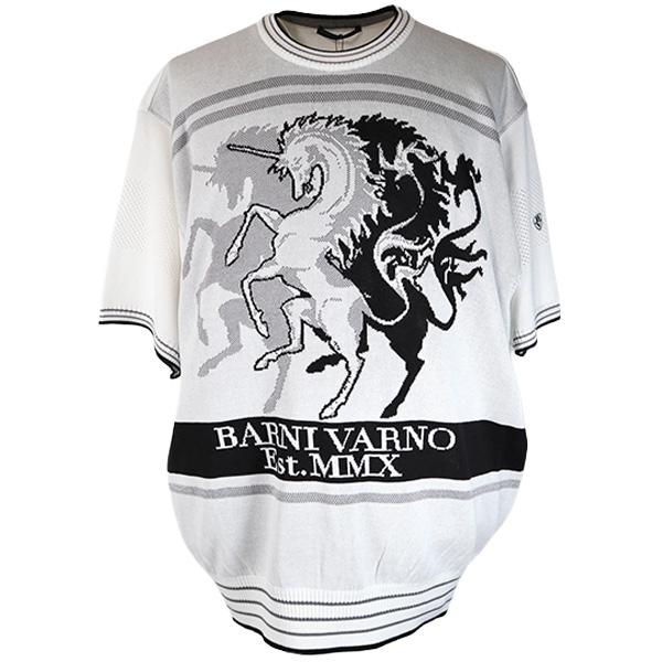 BARNI VARNO（バーニヴァーノ） (LL) 半袖 セーター 2026新作 春夏
