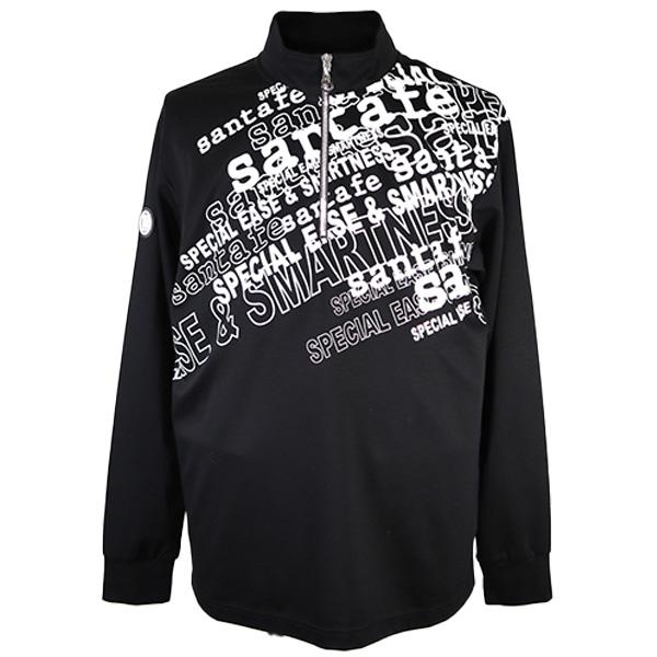 ☆20%割引☆SANTAFE ハーフジップセーター L