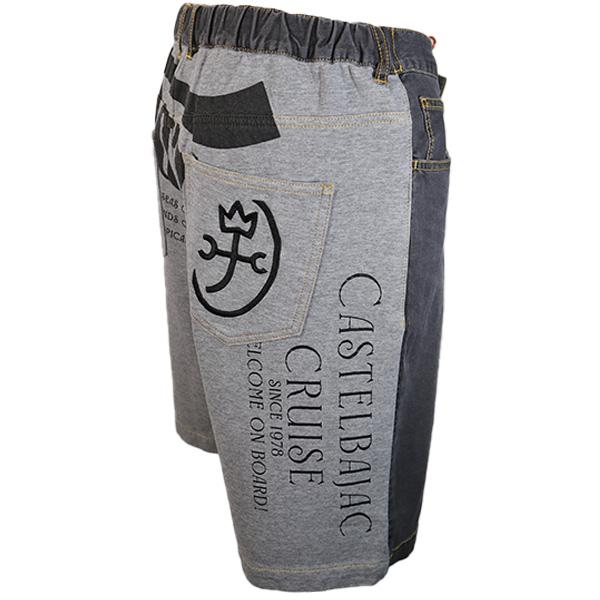 メンズ　カステルバジャック パンツ CASTELBAJAC カステルバジャック パンツ メンズ 春夏用 白 黒
