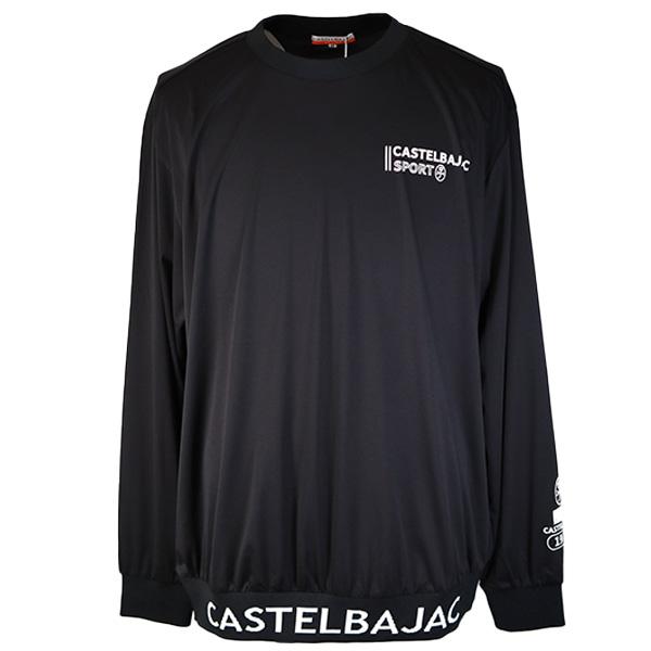CASTELBAJAC SPORT 黒 プリント入り ハイネック CASTELBAJAC SPORT 【50％OFFセール】ハイネックシャツ