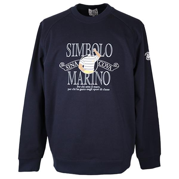 【新品未使用品　タグ付】シナコバ　丸首トレーナー　クルー　L 日本製　スウェット SINA COVA（シナコバ） (L) 30%OFF トレーナー 24新作 春夏モデル