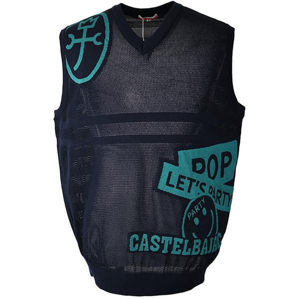 castle bajac カステルバジャック ベスト CASTELBAJAC（カステルバジャック） ダウンベスト 48 L ゴルフ タウン