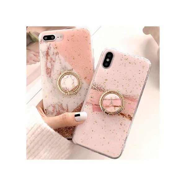 スマホケース Iphoneケース ソフトケース 大理石風 タイル柄 キラキラ ラメ スマホリング バンカーリング 落下防止 スマホカバー Buyee Buyee Japanese Proxy Service Buy From Japan Bot Online