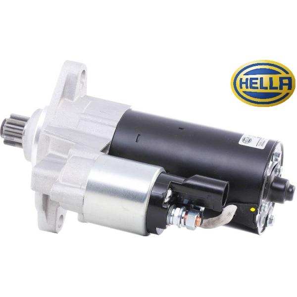【M's】 アウディ A3 8P TT 8N 8J HELLA スターターモーター セルモーター エンジンスターター OEM パーツ 部品 02E911