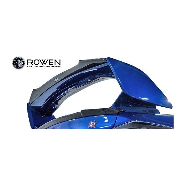 WRXSTI VAB s4VAG 純正リアスポイラー用 カーボンガーニーフラップ WRXSTI VAB 落とし s4VAG 純正リアスポイラー用 カーボン