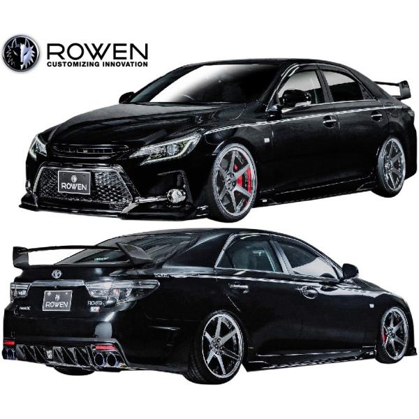 Ms 自動車 トヨタ マークx Gs 13 12 17 12 エアロパーツ Rowen 13 12 17 12 リアウイング Frp エアロ ロェン ローウェン 1t010w00 1t010w00 エムズインターナショナル