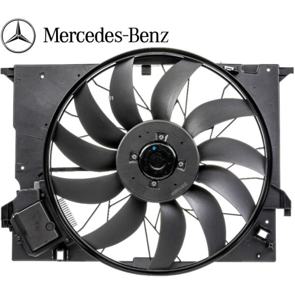 【M's】 R199 ベンツ SLR 5.4 クーペ ロードスター マクラーレン 純正品 ラジエーター 電動ファン 正規品 パーツ 2115000493