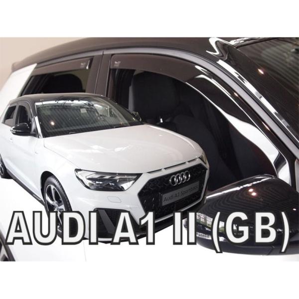 【M's】AUDI アウディ A1 GB スポーツバック 5D (2019-) HEKO ドアバイザー サイドバイザー 1台分 (フロント+リア) 社外