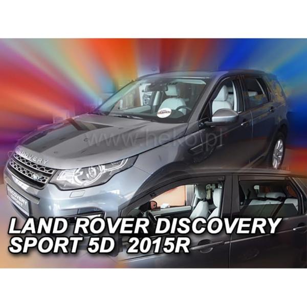 【M's】ランドローバー ディスカバリー スポーツ LC SUV (2014-) HEKO ドアバイザー サイドバイザー 1台分 (フロント+リア) ヘ