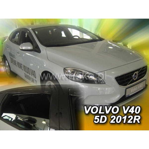 【M's】VOLVO ボルボ V40 MB MD エステート (2013-2019) HEKO ドアバイザー サイドバイザー 1台分 (フロント+リア)