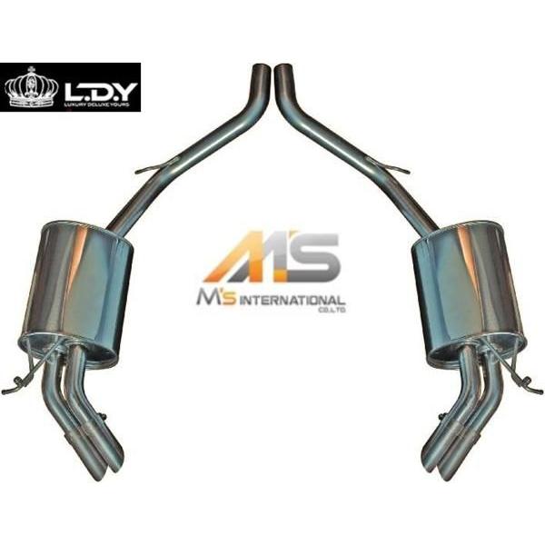 【M's】ロールスロイス ROLLS-ROYCE ファントム PHANTOM  LDY製 ステンレス リアマフラー リヤ 新品