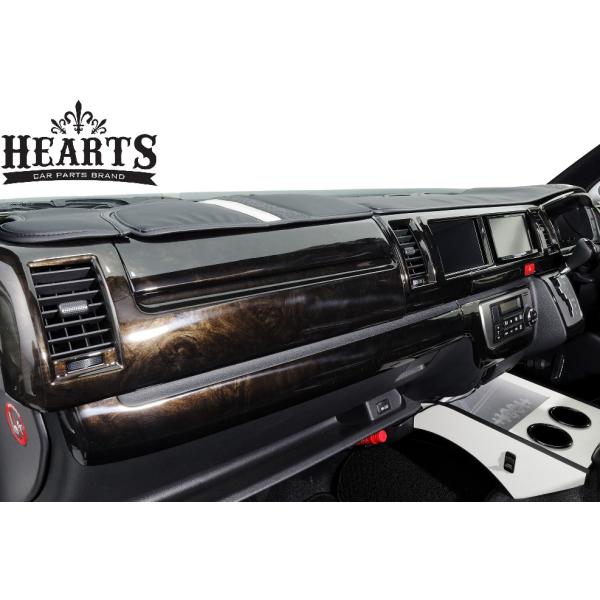 ハイエース 【M's】 200 4型 5型 6型 7型 8型 HEARTS インテリアウッド