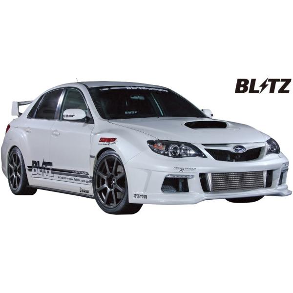 yM'szXo CvbT WRX STI GR/GV (07/10- 09/02- 10/07-)BLITZ AERO SPEED tgop[X|C[^^FRP ubc 60129