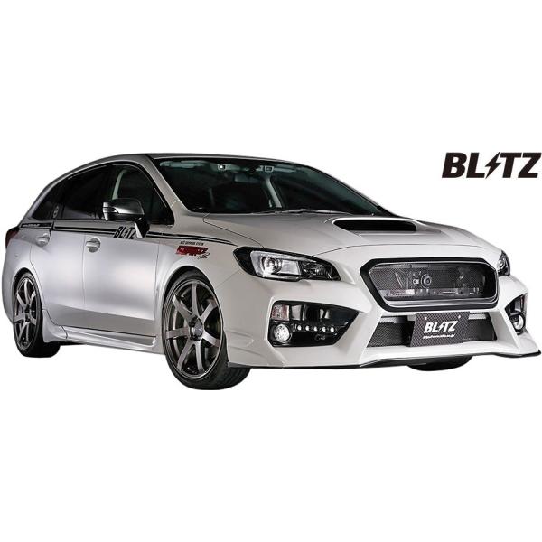 yM'szXo H[O WRX STI/S4 (14/06-17/08)BLITZ AERO SPEED tgop[X|C[ (fCCgt)^^EJ20 FA20 FB16 FA20 FRP ubc 60174