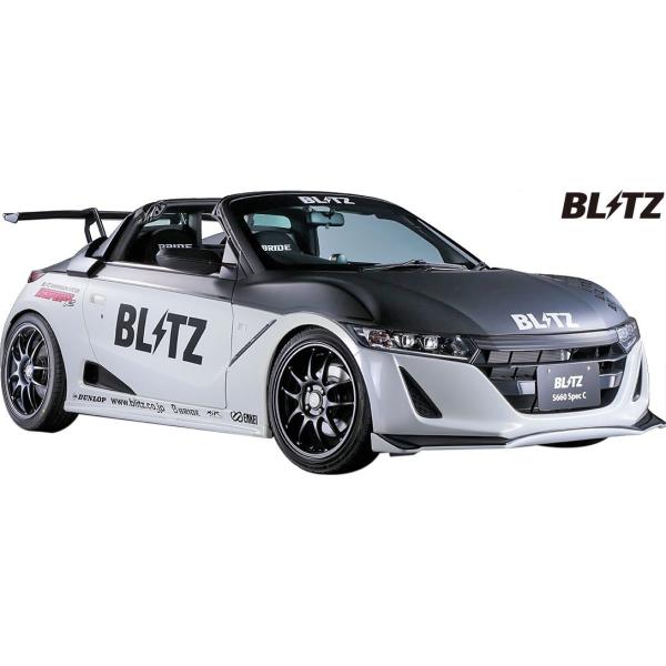 yM'szz_ S660 JW5/S07A (15/04-)BLITZ AERO SPEED tgbvX|C[^^FRP ubc GAXs[h 60223