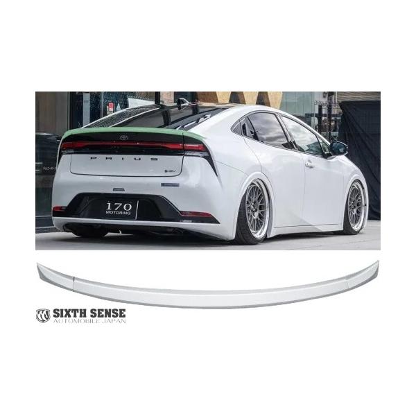 プリウス 【M's】 60系 前期 2023- SIXTH SENSE リアウイング 3pcs ABS