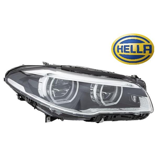 【M's】 F10 F11 BMW 5シリーズ (2009.1-2017.2) HELLA LED ヘッドライト ヘッドランプ 右側 (アダプティブ装着