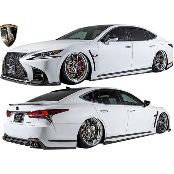 yM'szNTX LS 50n LS500 F-SPORT (2017.10-) AIMGAIN VIPX|[c J[{ tLbg 3_ (^Cv2) ^[{p CFRP GCQC LEXUS 50LS