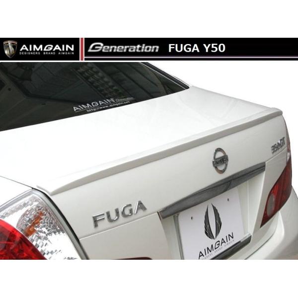 yM'szt[K Y50 OiH16-H19j250GT^350GT gN X|C[ ^ AIMGAIN GCQC GA ^^ Y NISSAN FUGA ^ Generation TRUNK SPOILER